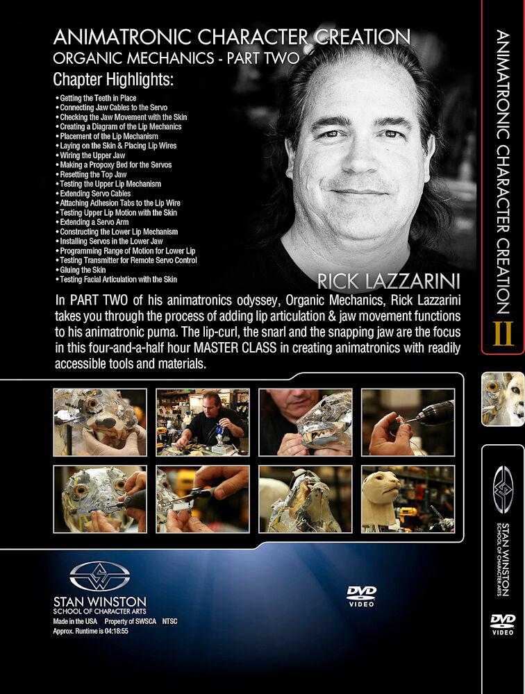 Stan Winston Studio Animatronic Character Creation Organic Mechanics (DVD) - Image 3