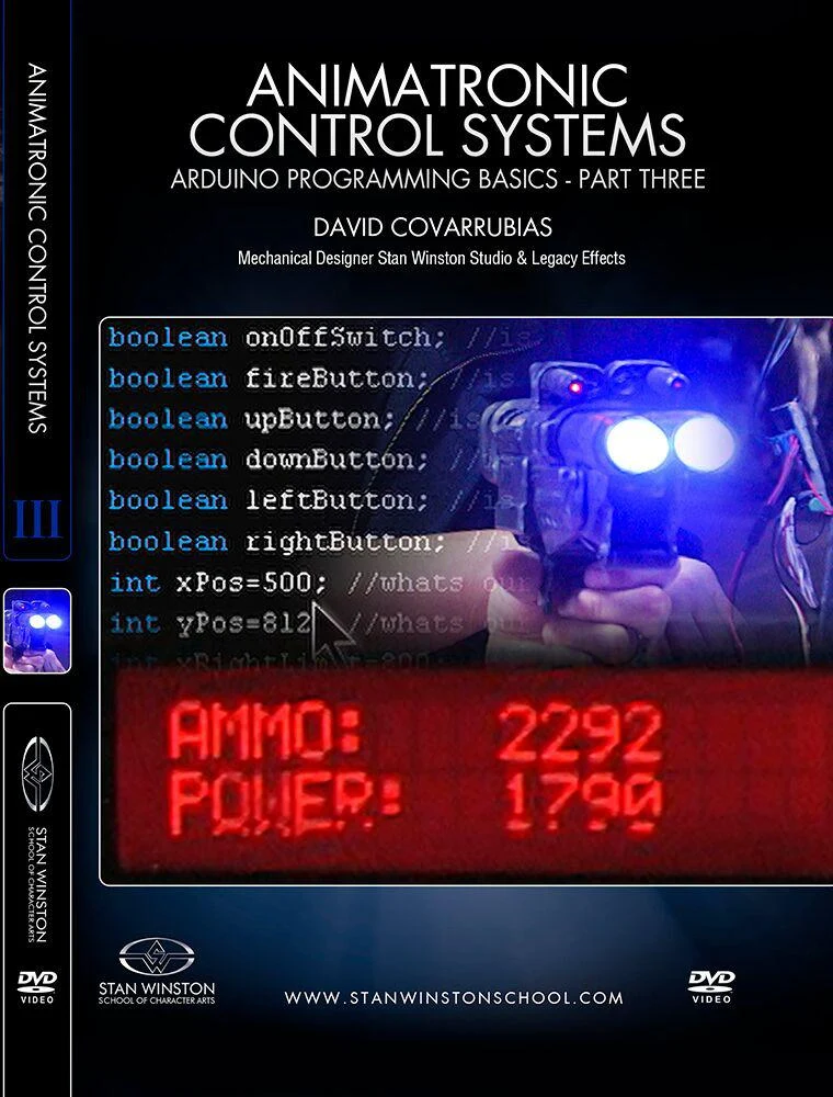 Stan Winston Studio Animatronic Control Systems - Arduino Programming Basics (DVD) - Image 5