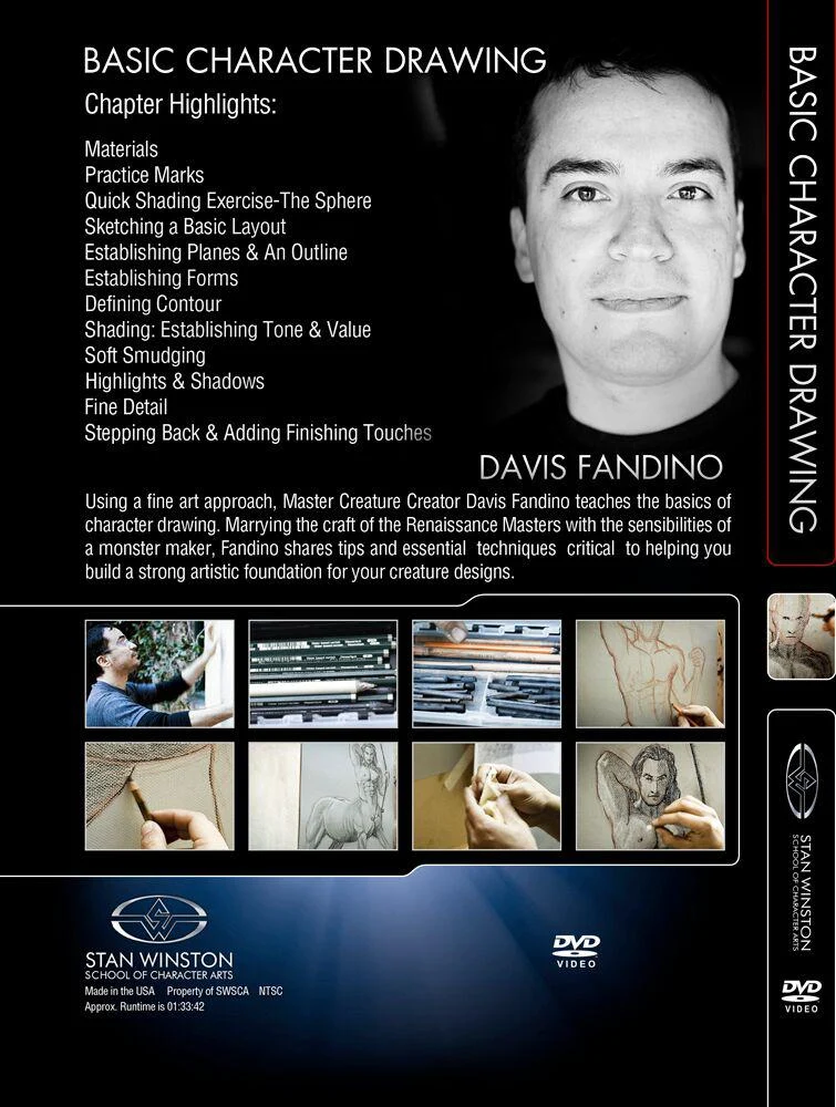Stan Winston Studio Basic Character Drawing (DVD) - Image 2