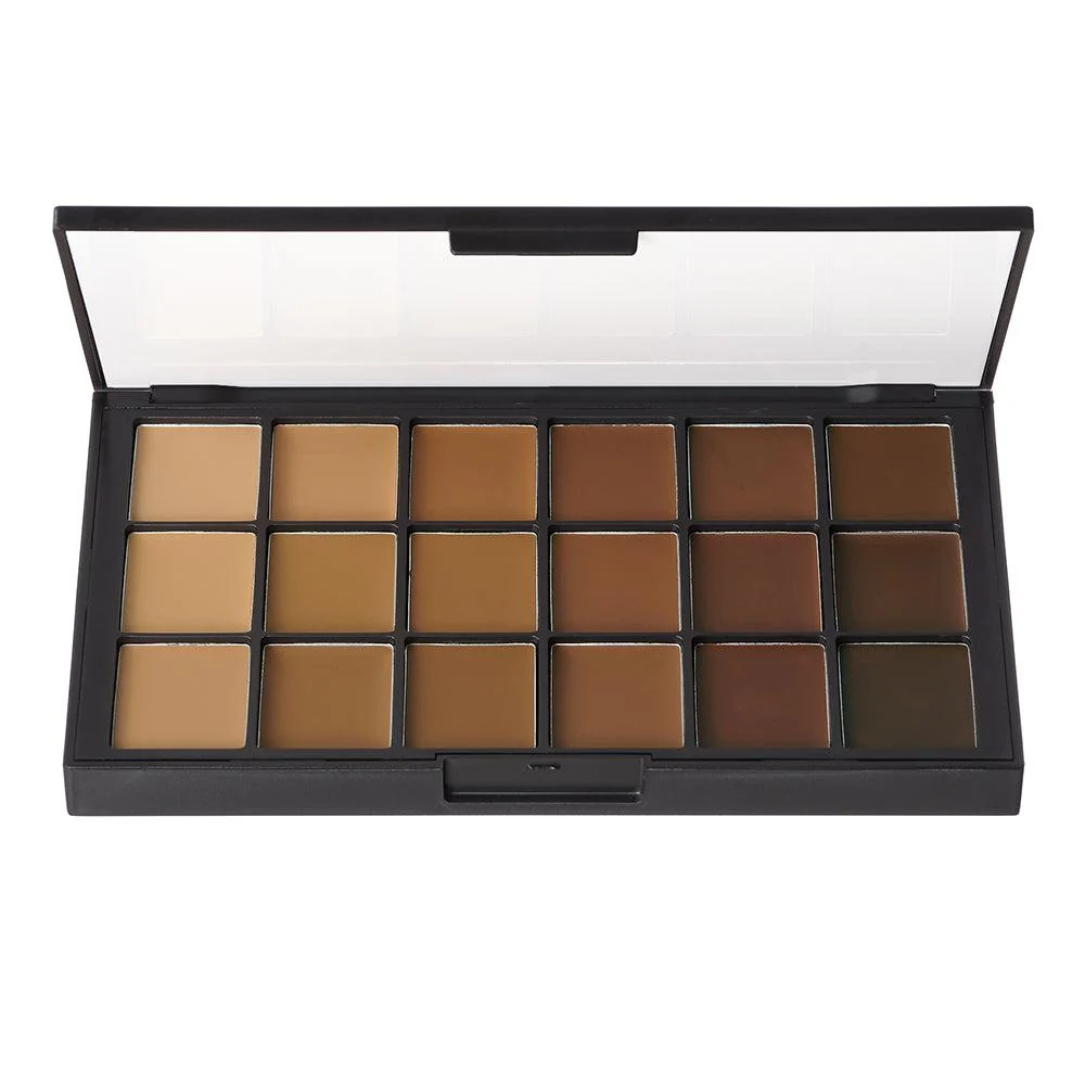 Ben Nye Matte HD Foundation Palette (HDFP)- 18 Colors - Image 2