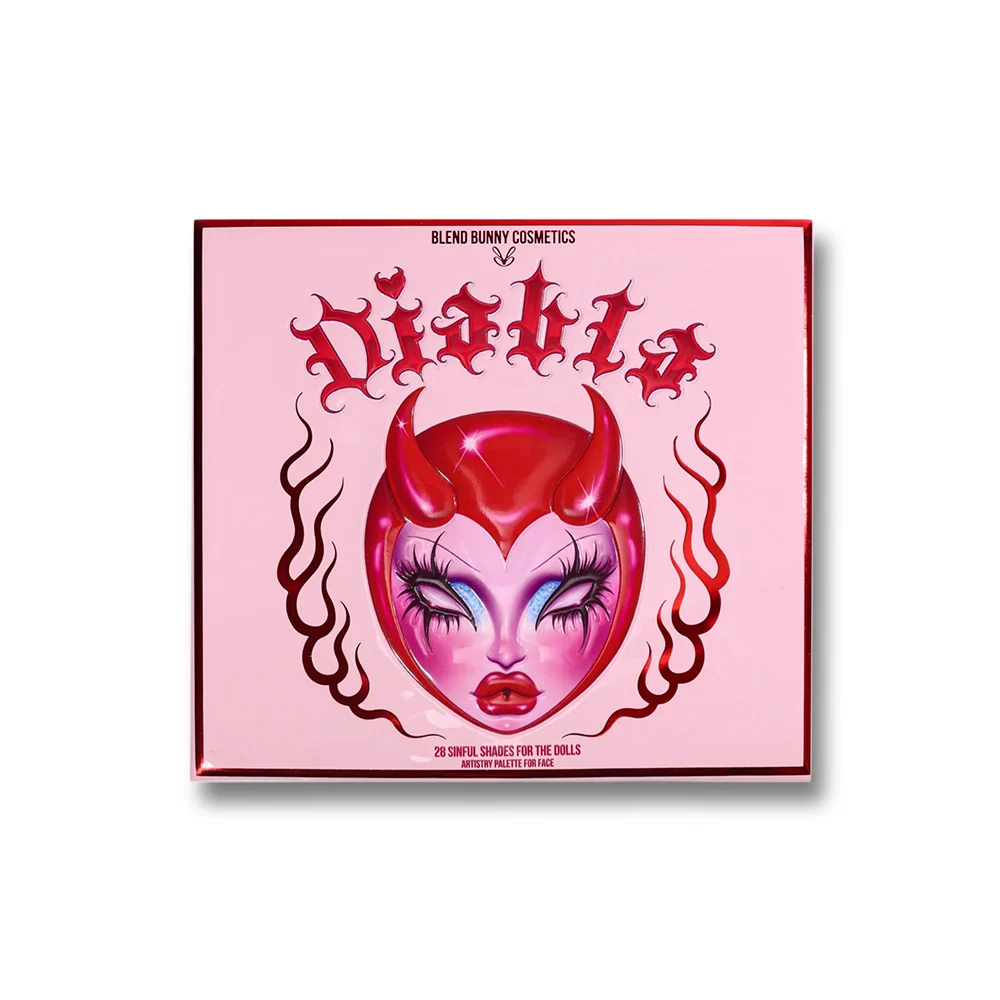 Blend Bunny Cosmetics Diabla Eyeshadow Palette - Image 4