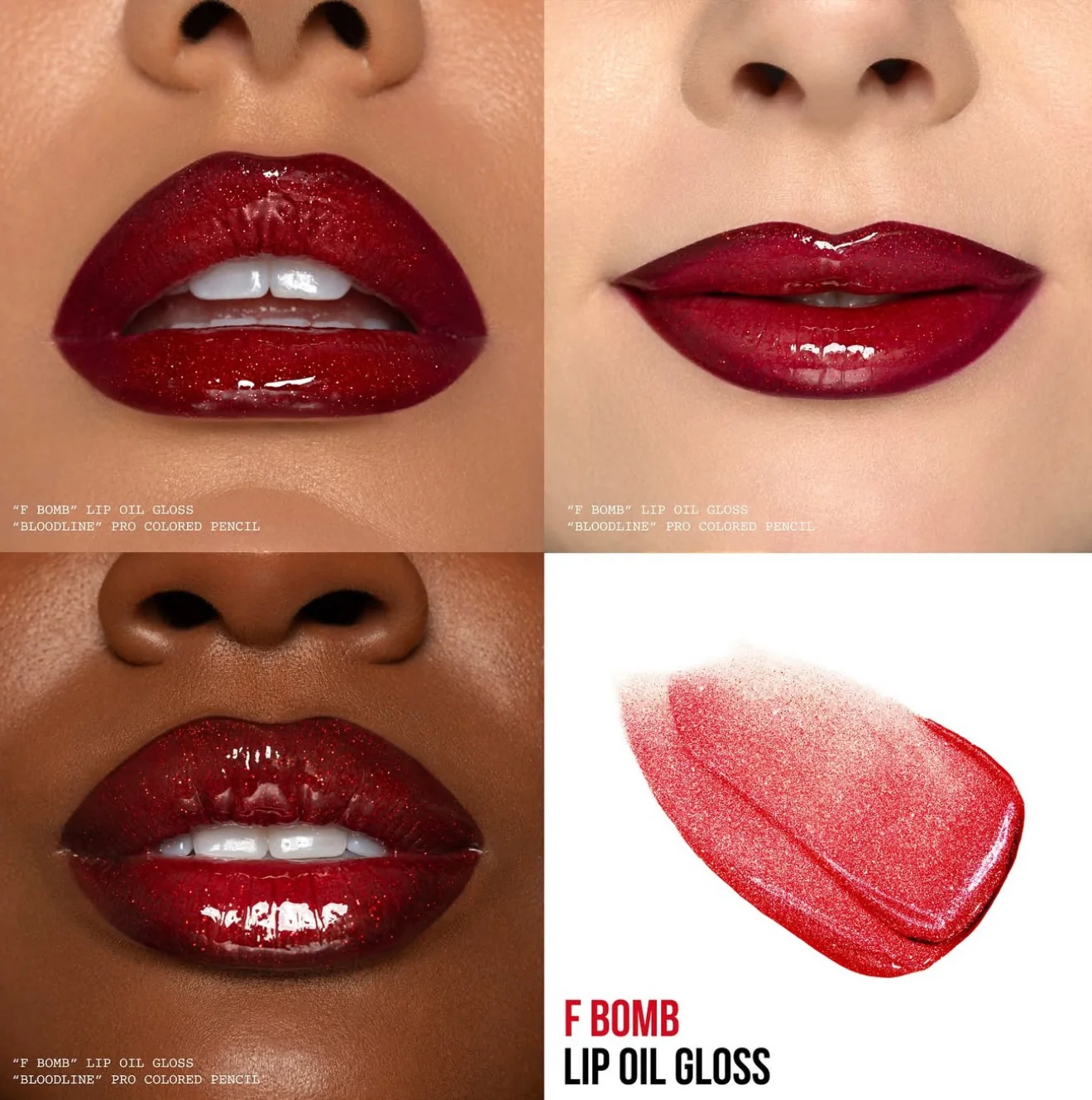 Blend Bunny Cosmetics Masterclass Lip Oil Gloss: Haunt Me - Image 3
