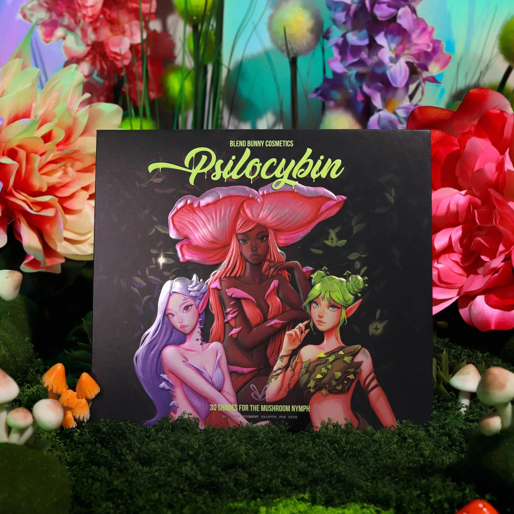 Blend Bunny Cosmetics Psilocybin Artistry Eyeshadow Palette - Image 6