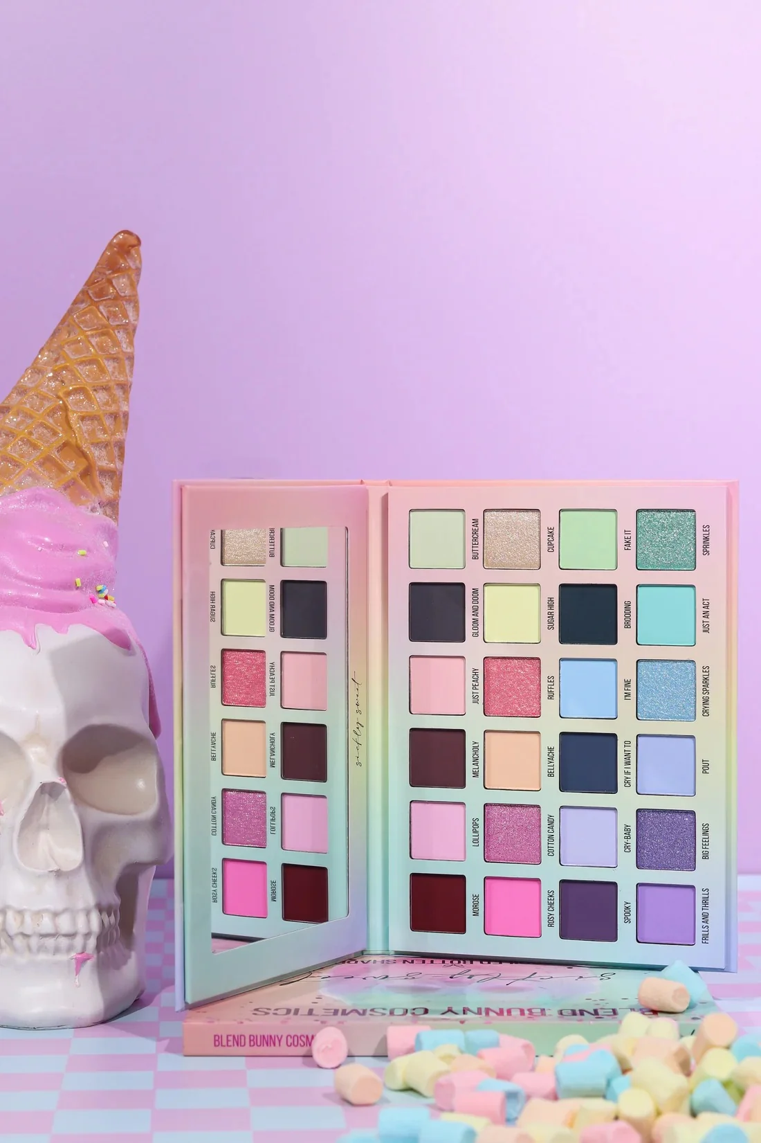 Blend Bunny Cosmetics Sickly Sweet Eye and Face Palette - Image 3