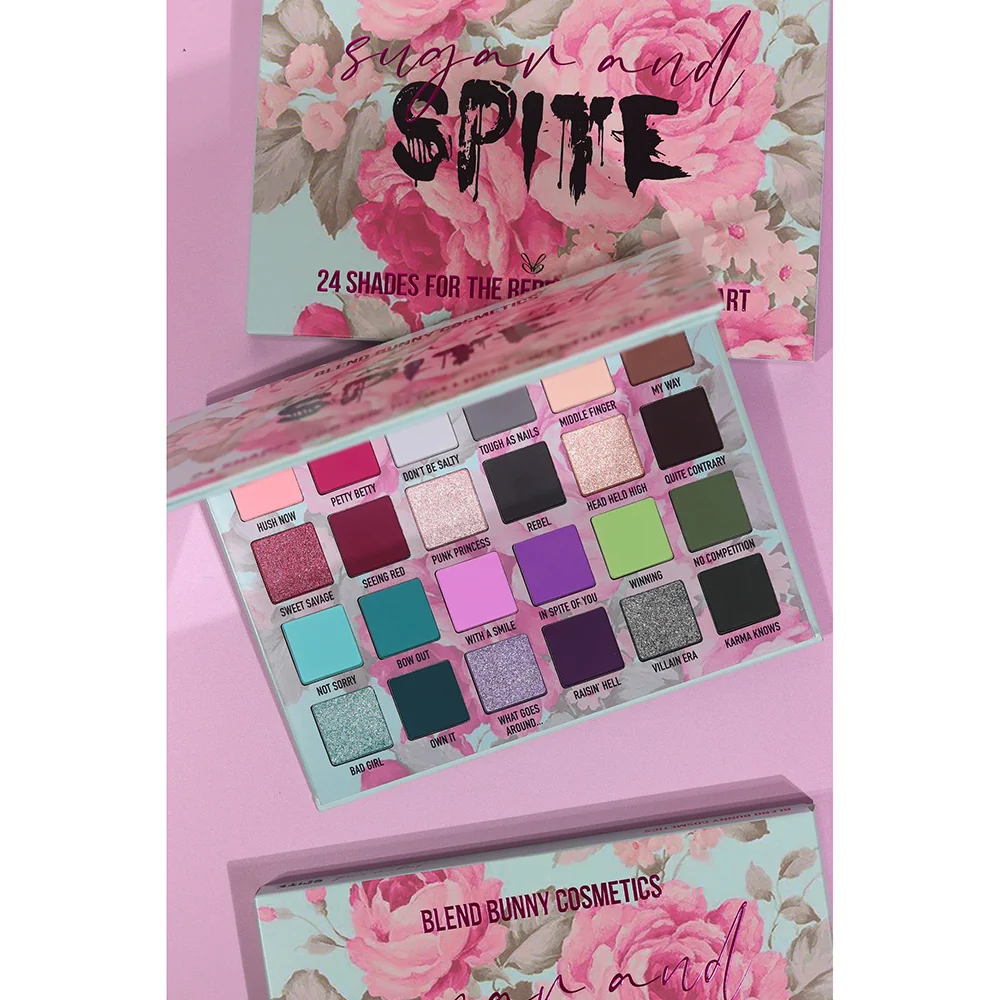 Blend Bunny Cosmetics Sugar & Spite Eyeshadow Palette - Image 5