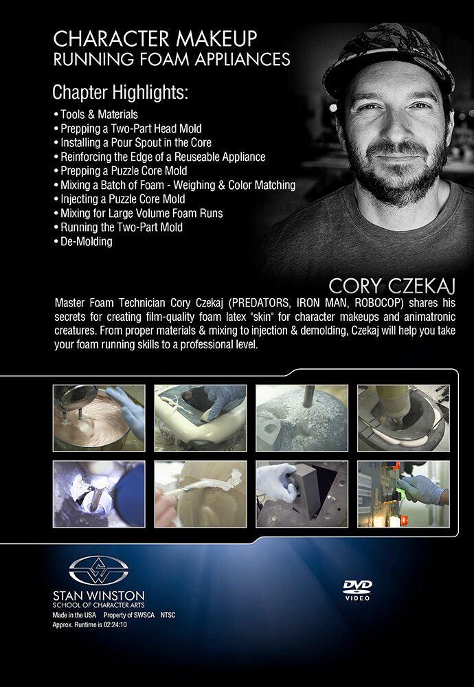 Stan Winston Studio Character Makeup - Running Foam Appliances (DVD) - Image 2