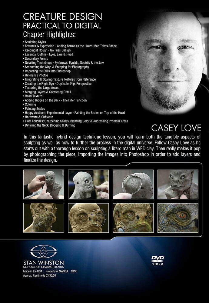 Stan Winston Studio Creature Design - Practical to Digital (DVD) - Image 2