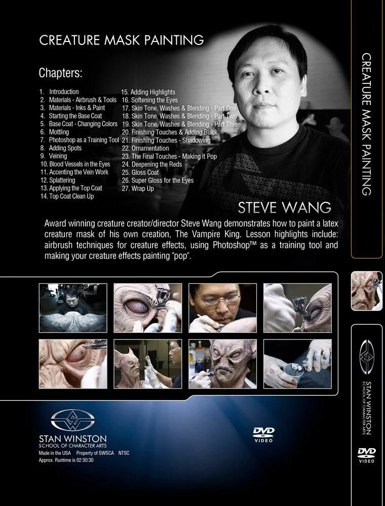 Stan Winston Studio Creature Mask Painting (DVD) - Image 2