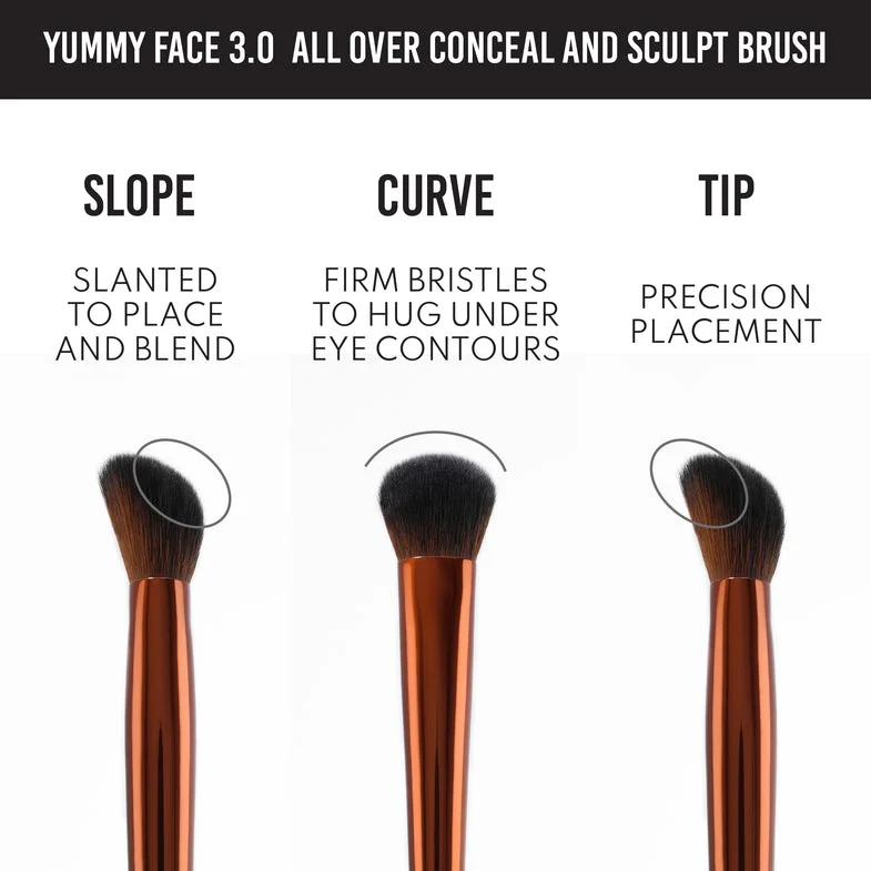Danessa Myricks Beauty Yummy Face 3.0 All Over Concealer Brush - Image 2