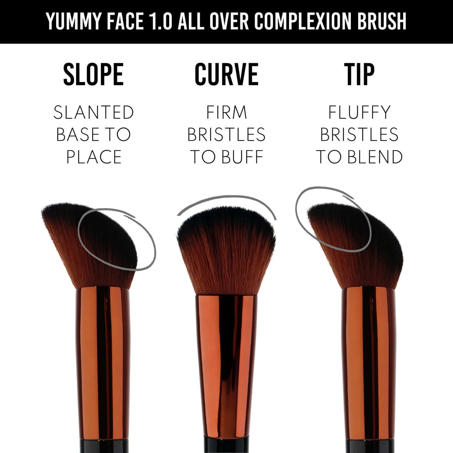 Danessa Myricks Beauty Yummy Face 1.0 All Over Complexion Brush - Image 2