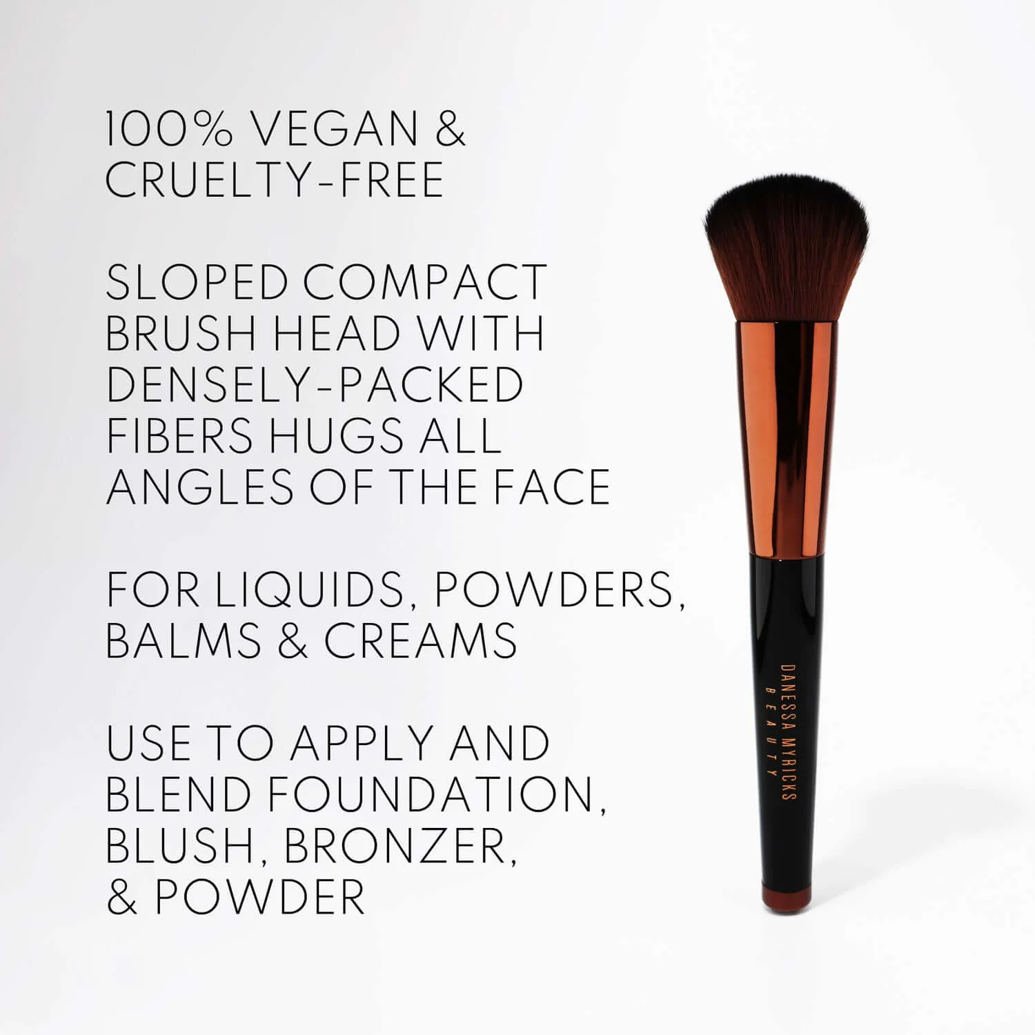 Danessa Myricks Beauty Yummy Face 1.0 All Over Complexion Brush - Image 3