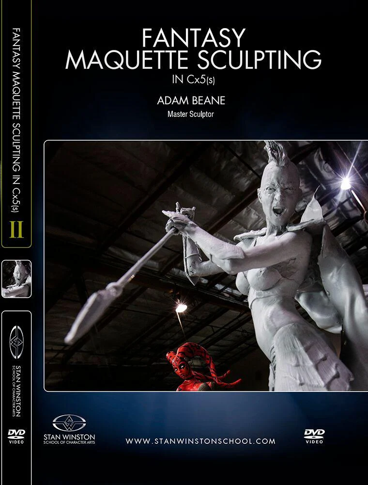 Stan Winston Studio Fantasy Maquette Sculpting in CX5(s) (DVD)