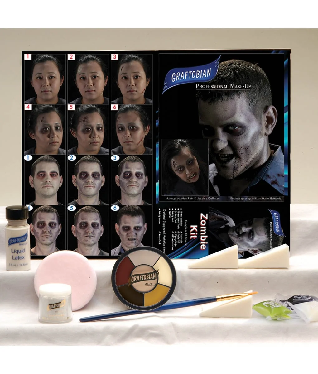 Graftobian Zombie Makeup Kit - Image 4