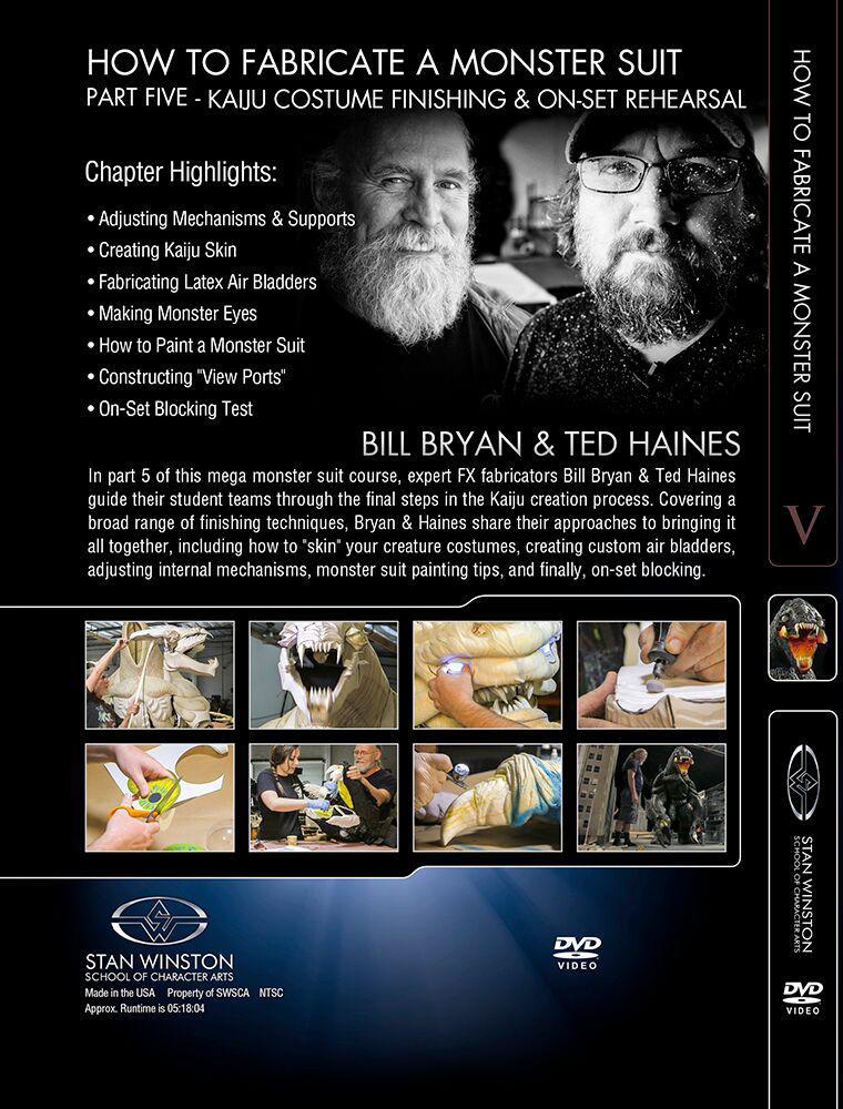 Stan Winston Studio How to Fabricate a Monster Suit (DVD) - Image 10