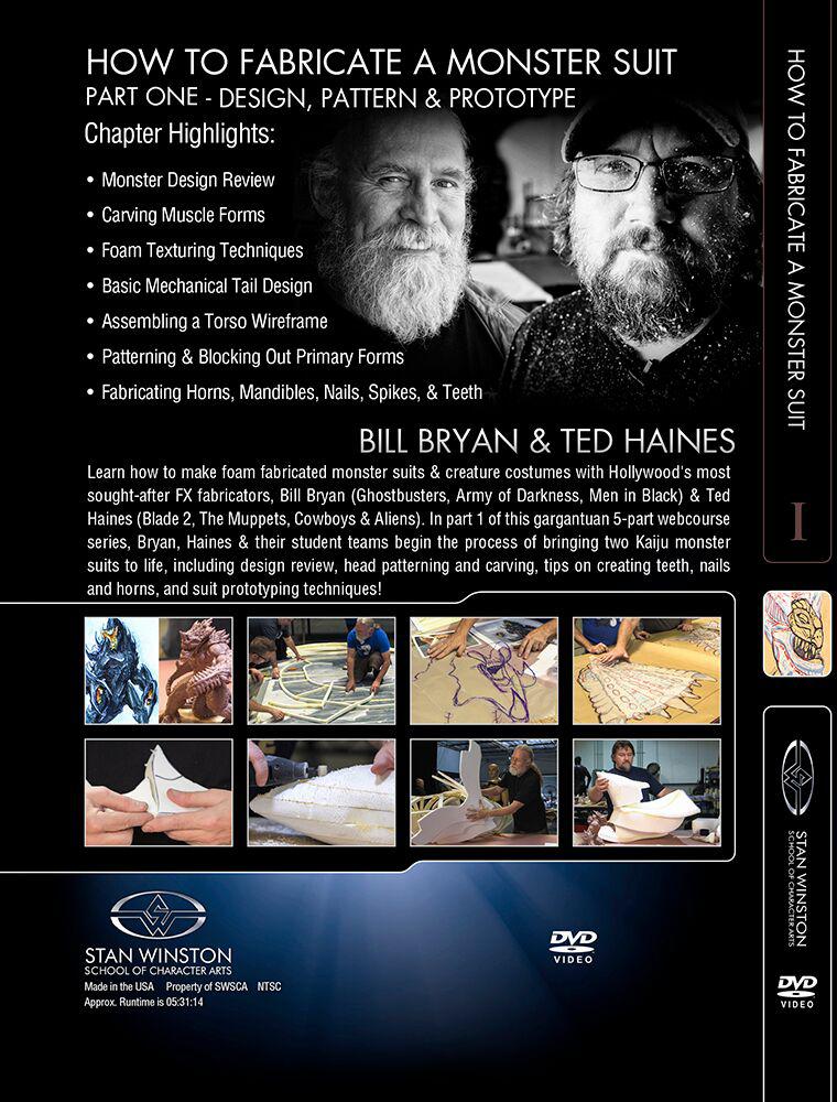 Stan Winston Studio How to Fabricate a Monster Suit (DVD) - Image 2