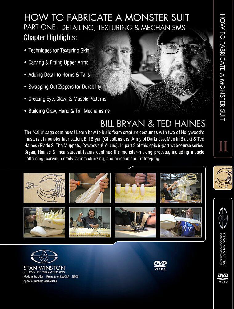 Stan Winston Studio How to Fabricate a Monster Suit (DVD) - Image 4