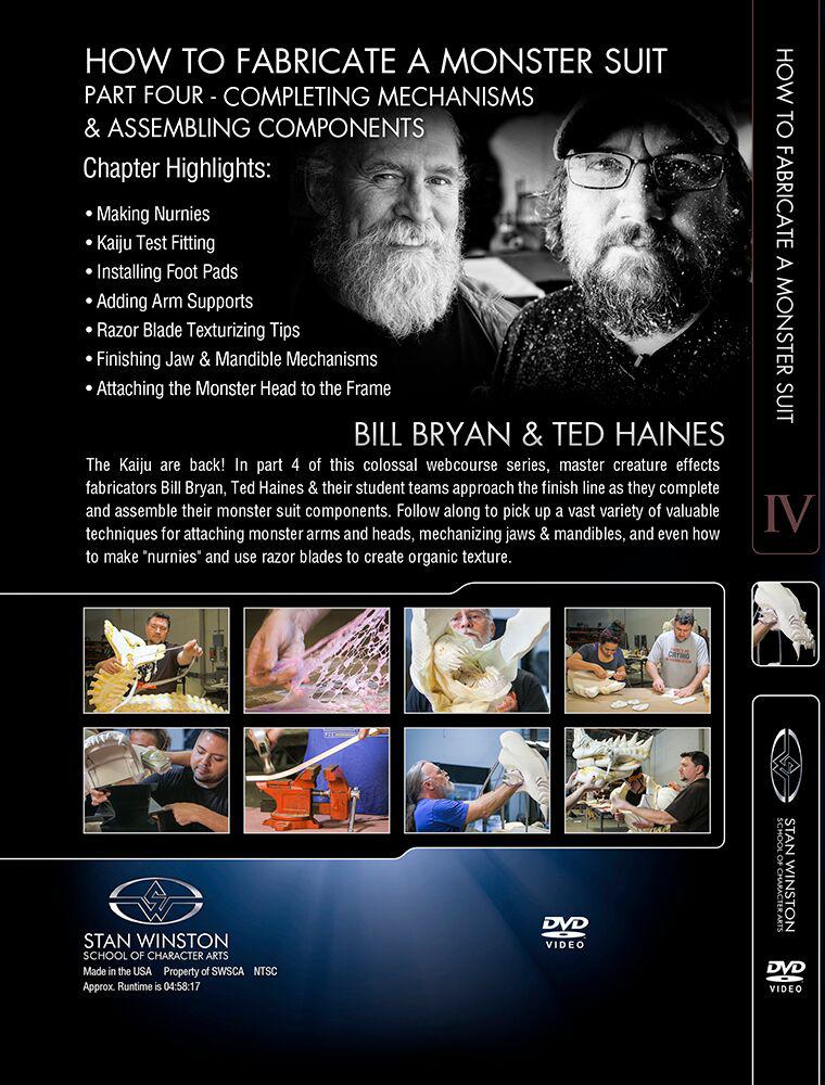 Stan Winston Studio How to Fabricate a Monster Suit (DVD) - Image 8