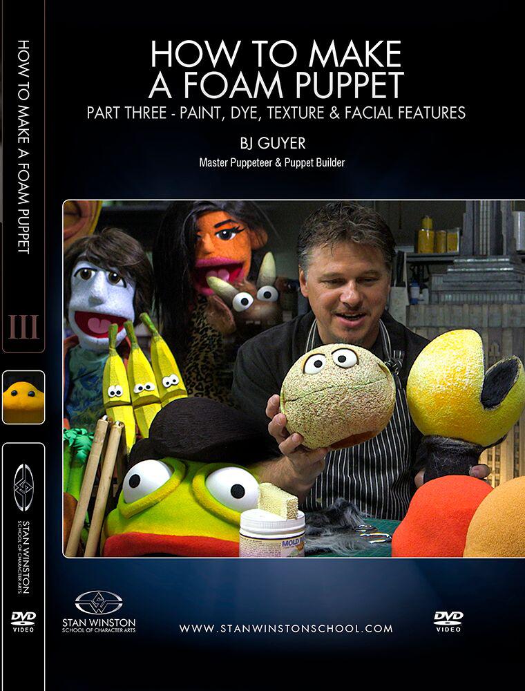 Stan Winston Studio How to Make a Foam Puppet (DVD) - Image 5