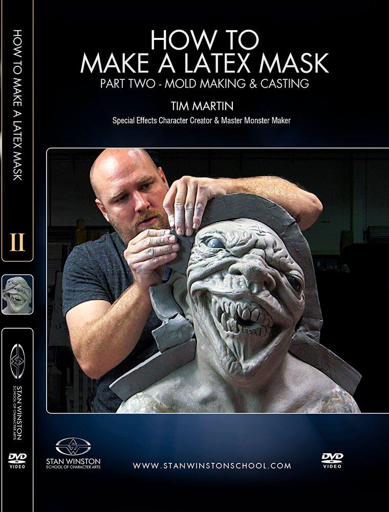 Stan Winston Studio How to Make a Latex Rubber Mask (DVD) - Image 3