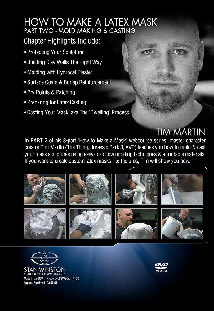 Stan Winston Studio How to Make a Latex Rubber Mask (DVD) - Image 4