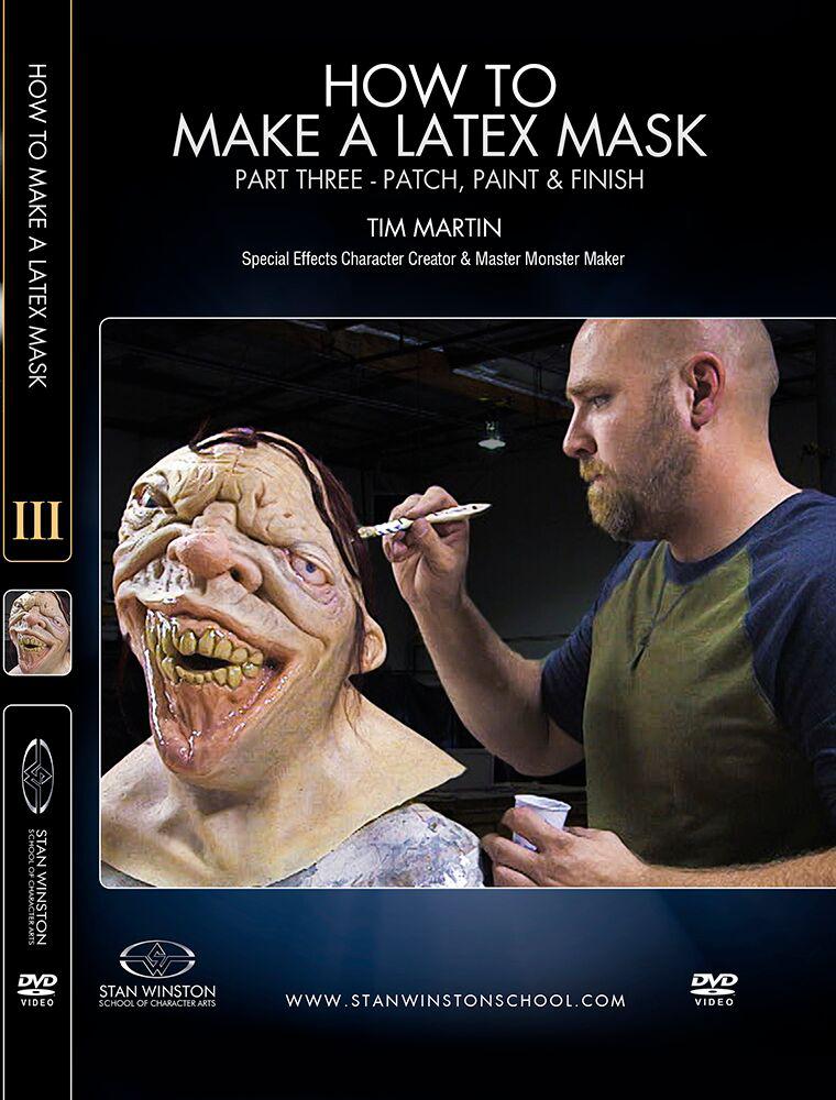 Stan Winston Studio How to Make a Latex Rubber Mask (DVD) - Image 5