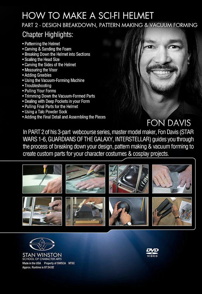 Stan Winston Studio How to Make a Sci-Fi Helmet (DVD) - Image 4