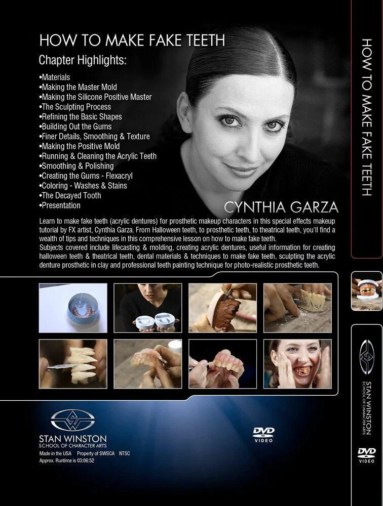 Stan Winston Studio How To Make Fake Teeth (DVD) - Image 2