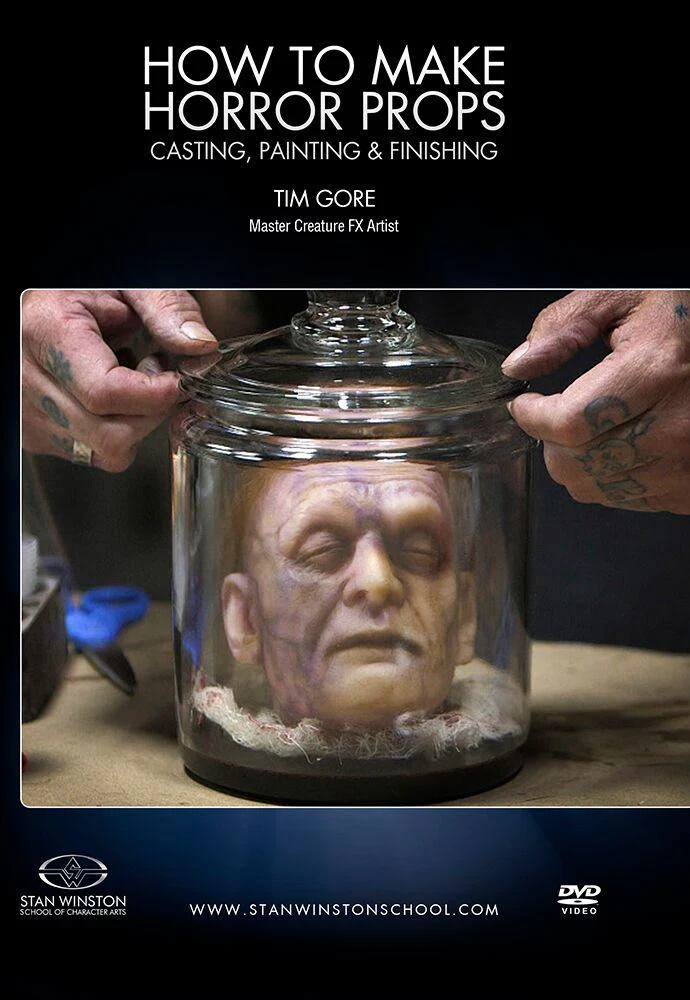 Stan Winston Studio How to Make Horror Props Casting, Painting, and Finishing (DVD)