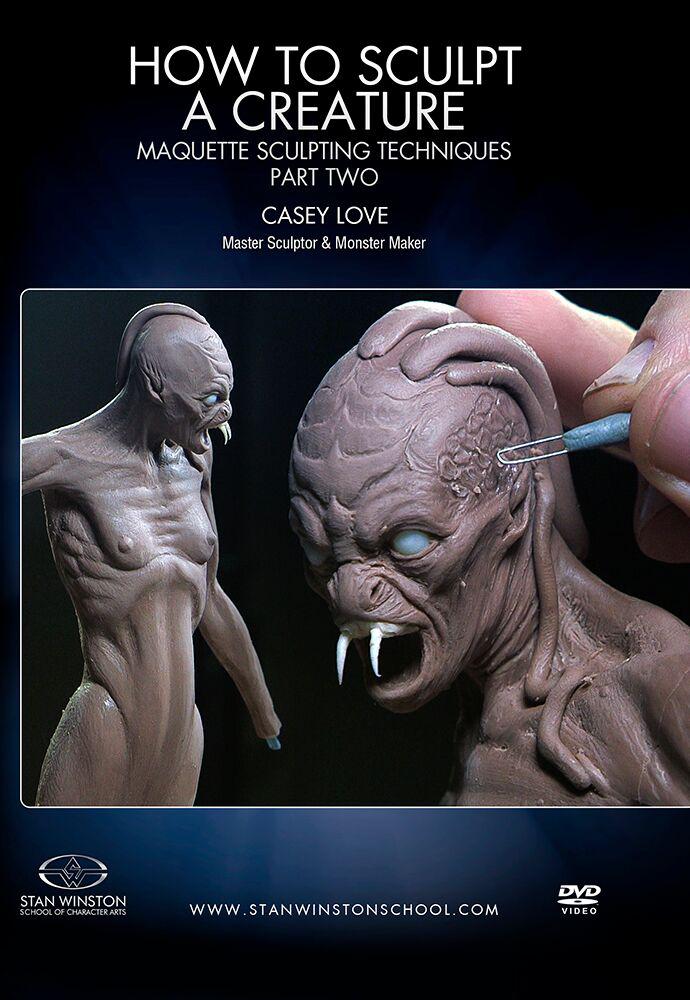 Stan Winston Studio How to Sculpt a Creature Maquette Sculpting Techniques (DVD) - Image 3