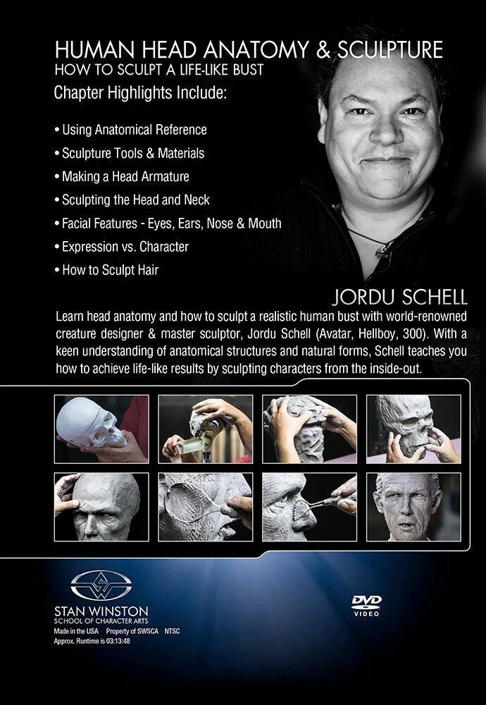 Stan Winston Studio Human Head Anatomy & Sculpture (DVD) - Image 2