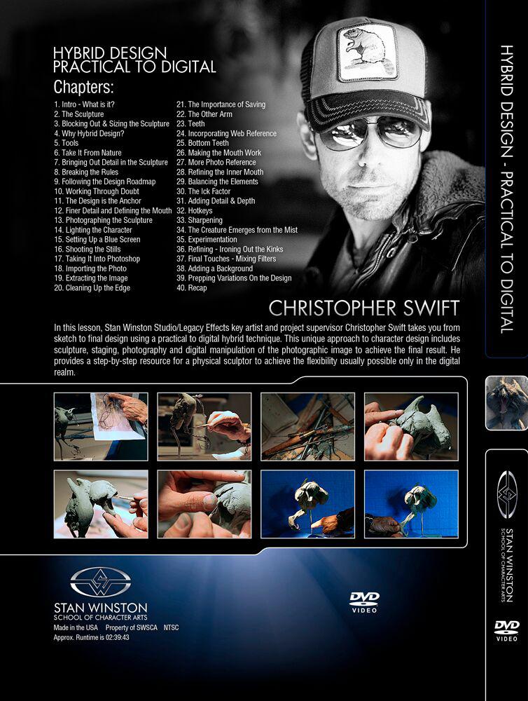 Stan Winston Studio Hybrid Character Design - Practical To Digital (DVD) - Image 2
