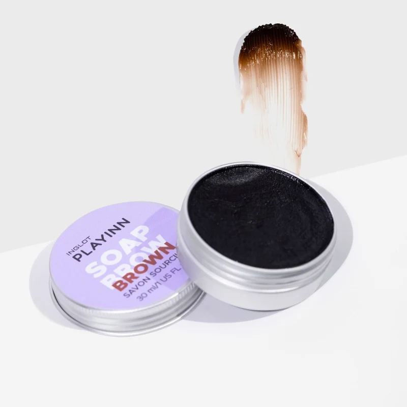 Inglot PLAYINN Soap Brow Brown - Image 3