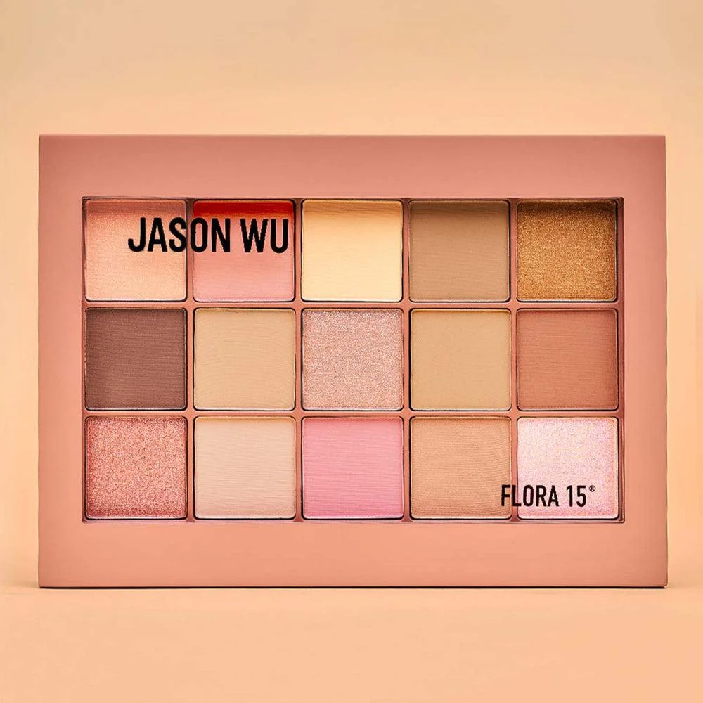 Jason Wu Beauty Flora 15 Eyeshadow Palette - 02 Dusty Rose - Image 3