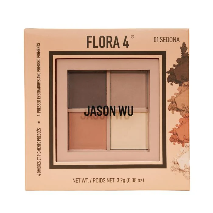 Jason Wu Beauty Flora 4 Eyeshadow Palette - 01 Sedona - Image 4