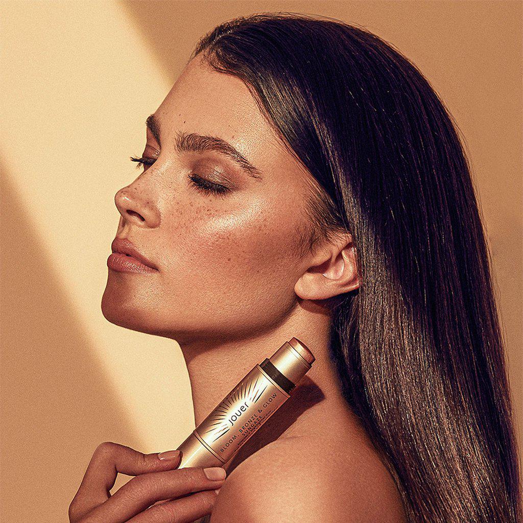 Jouer Bloom, Bronze & Glow Bronzer + Highlighter Duo - Image 12