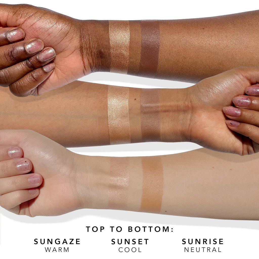 Jouer Bloom, Bronze & Glow Bronzer + Highlighter Duo - Image 4