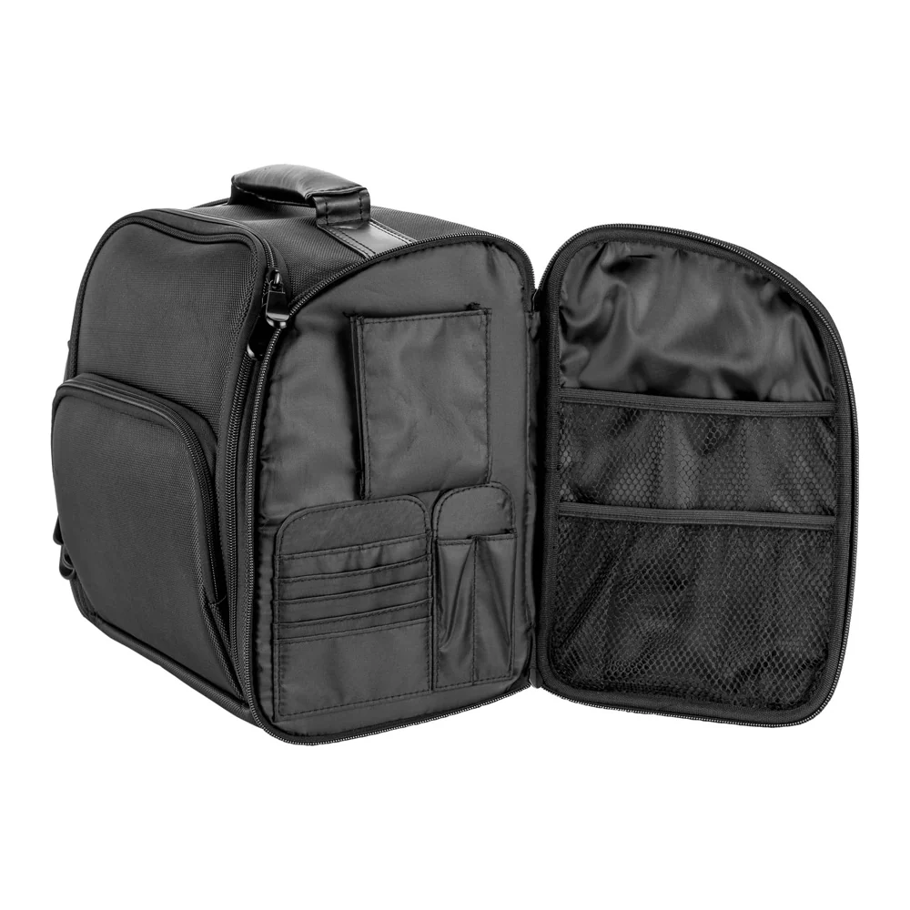 Just Case Hiker Black Soft Professional Travel Makeup Case VP012-92 - Image 2