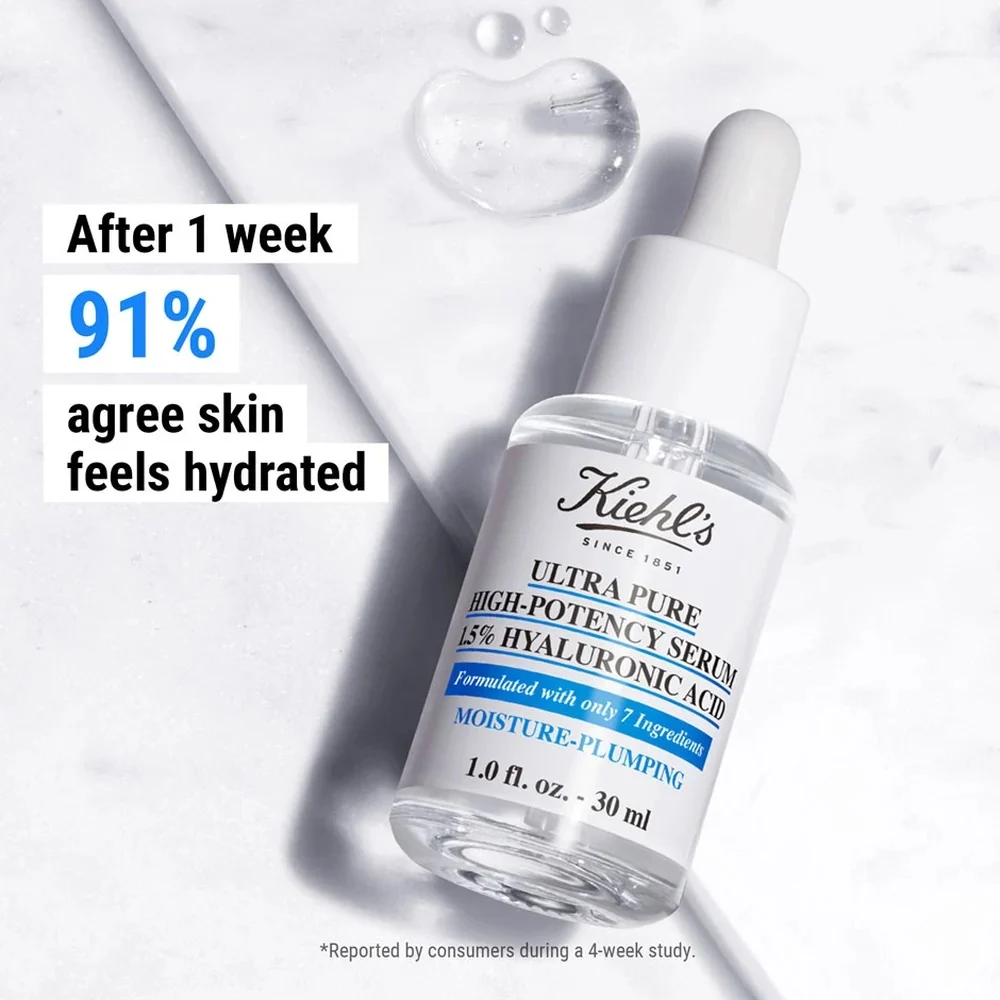 Kiehl's Since 1851 Ultra Pure High-Potency 1.5% Hyaluronic Acid Serum - Image 2