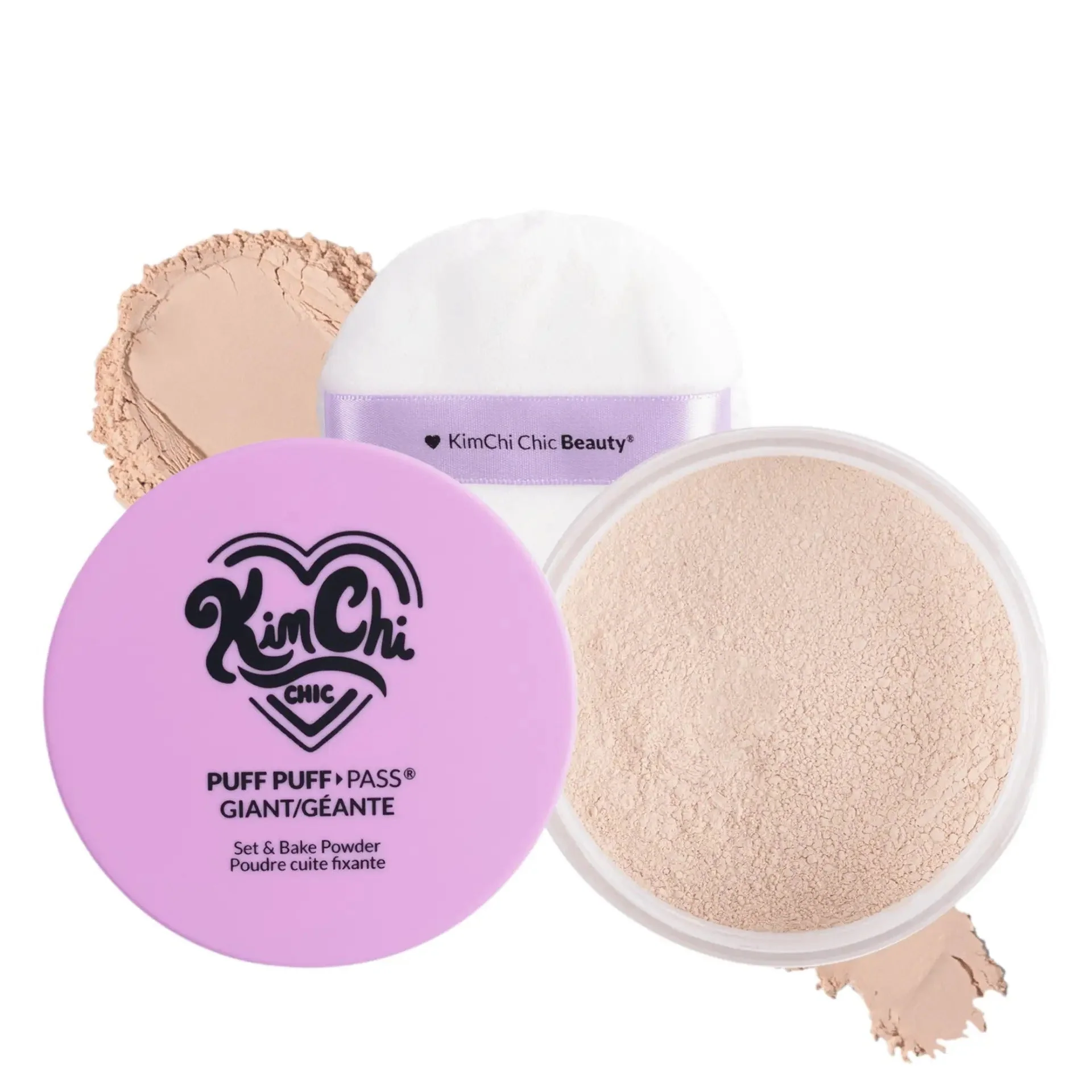 KimChi Chic Beauty Giant Puff Puff Pass Setting Powder