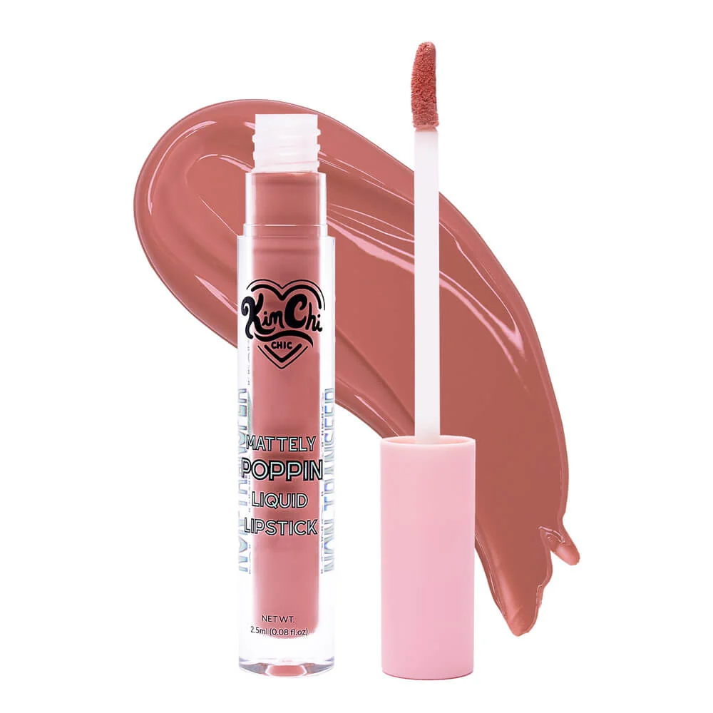 KimChi Chic Beauty Mattely Poppin Liquid Lipstick - Image 4