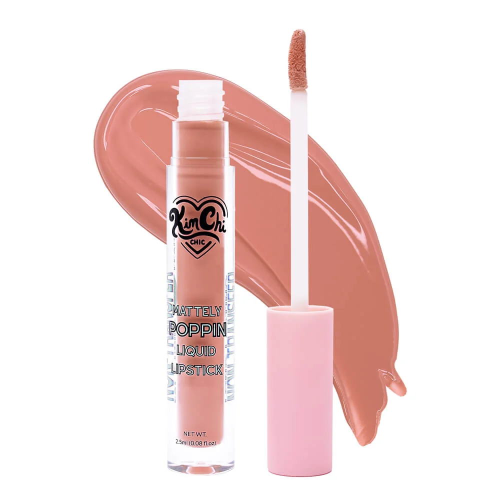 KimChi Chic Beauty Mattely Poppin Liquid Lipstick - Image 5
