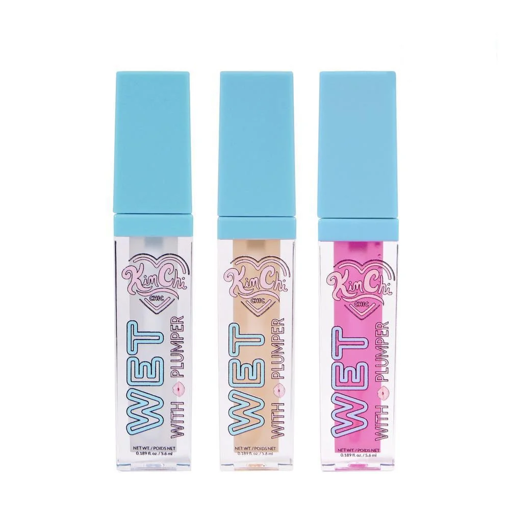 KimChi Chic Beauty Wet with Plumper Lip Gloss - Image 3