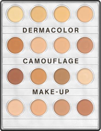 Kryolan Dermacolor Camouflage Creme Mini-Palette 16 Colors - Image 2