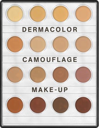 Kryolan Dermacolor Camouflage Creme Mini-Palette 16 Colors - Image 4