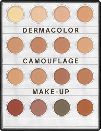 Kryolan Dermacolor Camouflage Creme Mini-Palette 16 Colors - Image 5