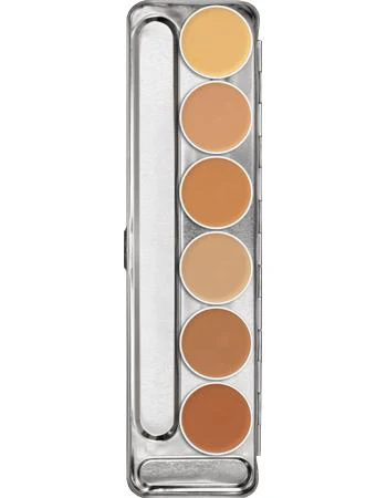 Kryolan Dermacolor Camouflage Creme Palette 6 Colors - Image 5