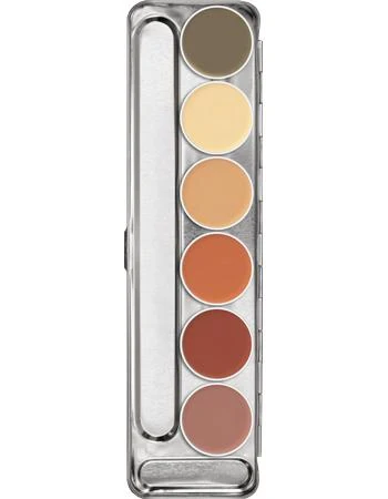 Kryolan Dermacolor Camouflage Creme Palette 6 Colors - Image 6
