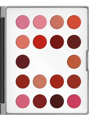 Kryolan Lip Rouge Mini-Palette 18 Colors - Image 2