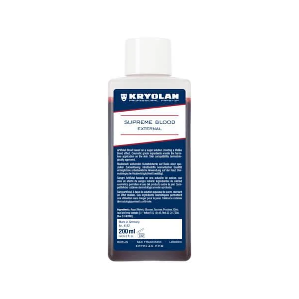 Kryolan Supreme Blood External - Dark 15ml - Image 3