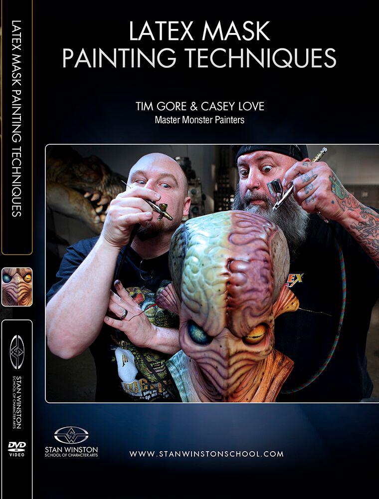 Stan Winston Studio Latex Mask Painting Techniques (DVD)